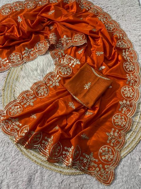Vinayak gotafoil surat saree online